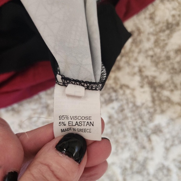 CALLISTE GOTHIC PRINTED TOP W/ROSE - LARGE - Picture 4 of 6